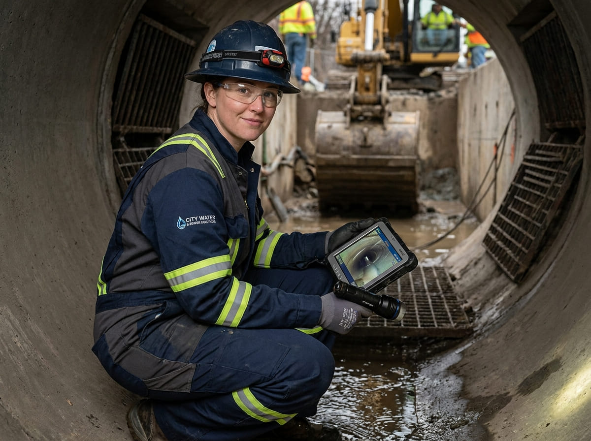Sewer Line Inspection & Replacement in Germantown